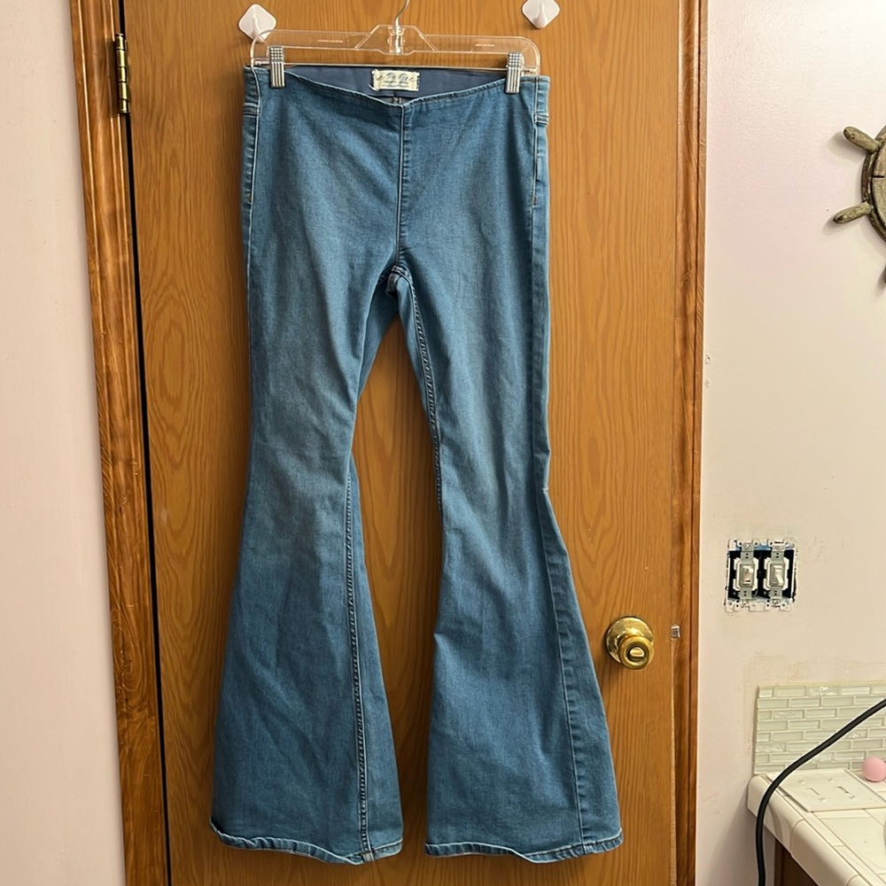 Free People flare jeans